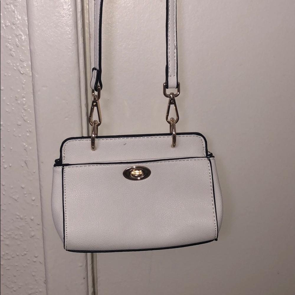 White crossbody